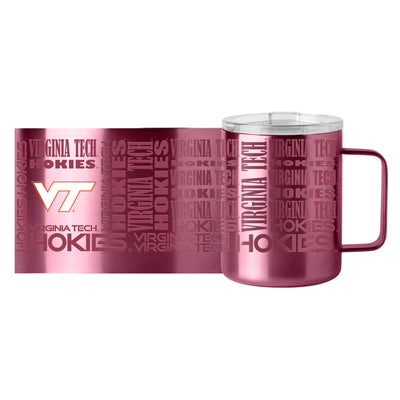 Virginia Tech 15oz Replay Stainless Steel Mug
