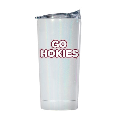 Virginia Tech 20oz Bubble Iridescent Tumbler