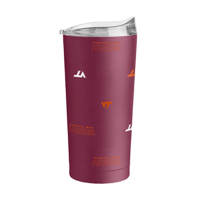 Virginia Tech 20oz Step And Repeat Powder Coat Tumbler