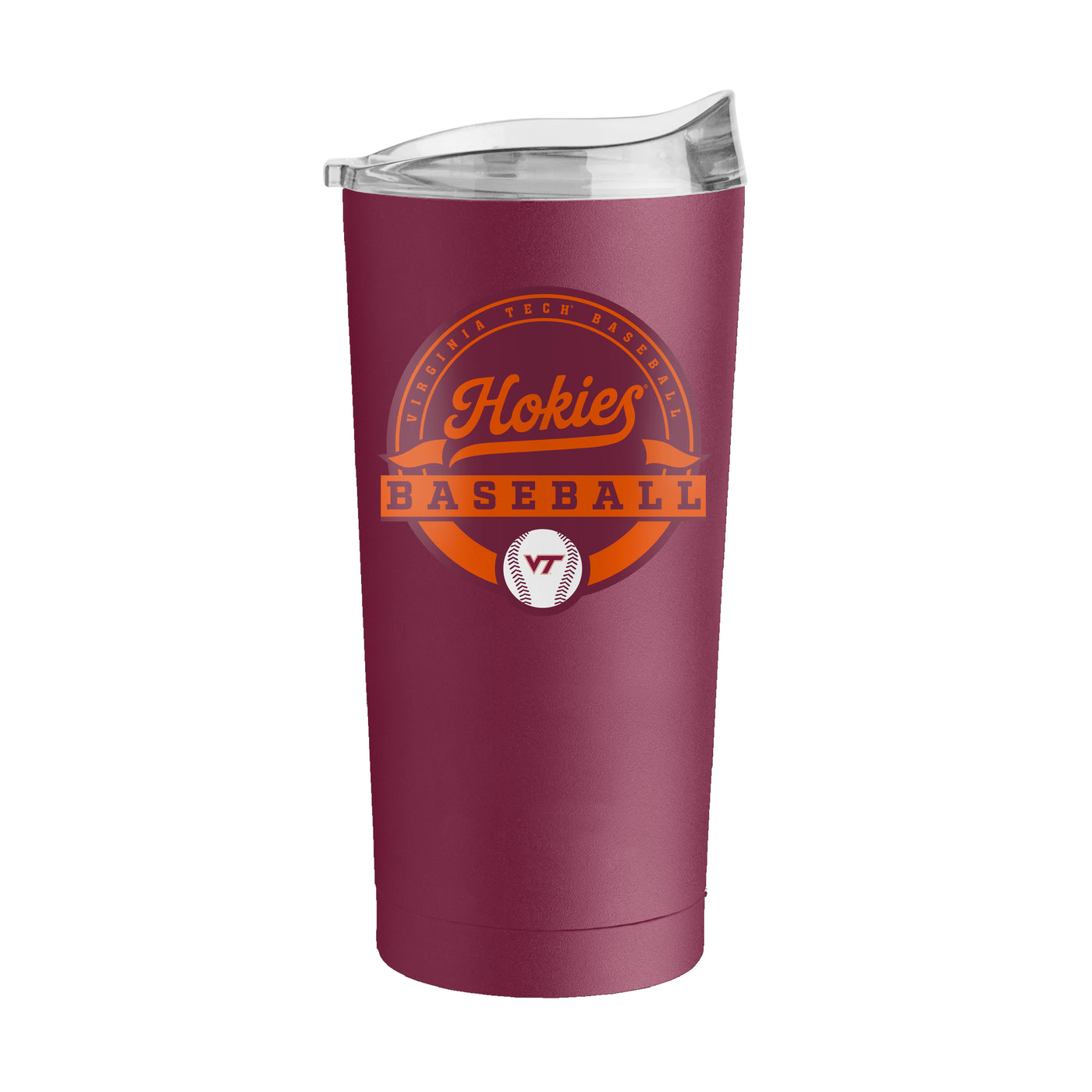 Virginia Tech Baseball 20oz Powder Coat Tumbler