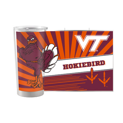 Virginia Tech 20oz Mascot Stainless Steel Tumbler