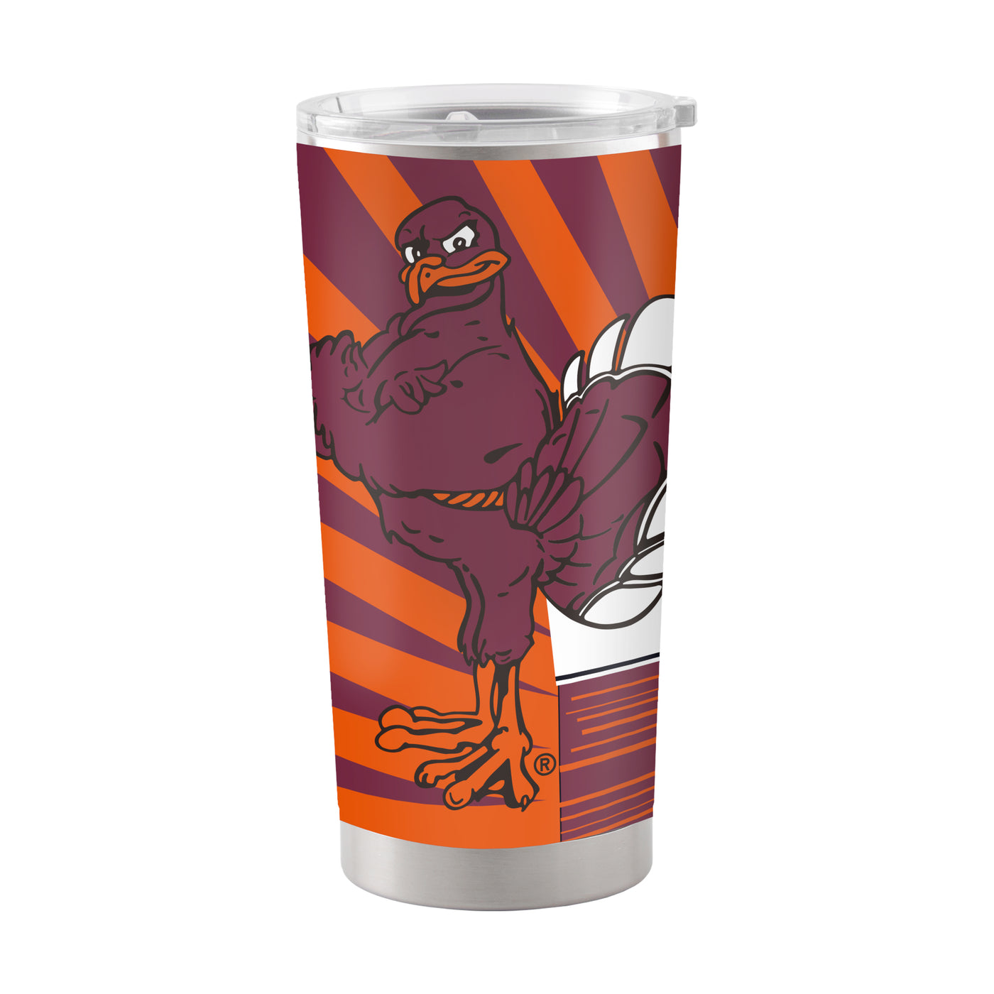 Virginia Tech 20oz Mascot Stainless Steel Tumbler