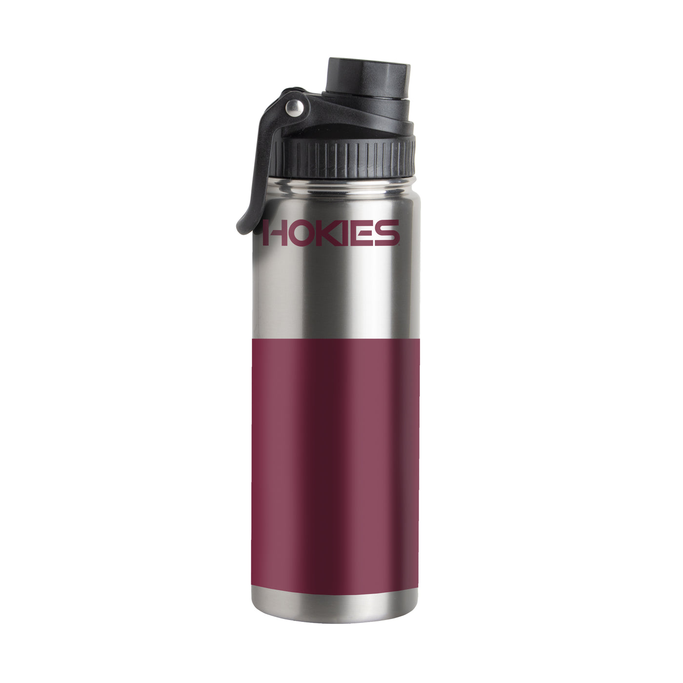 Virginia Tech 21oz Colorblock Twist Top Water Bottle