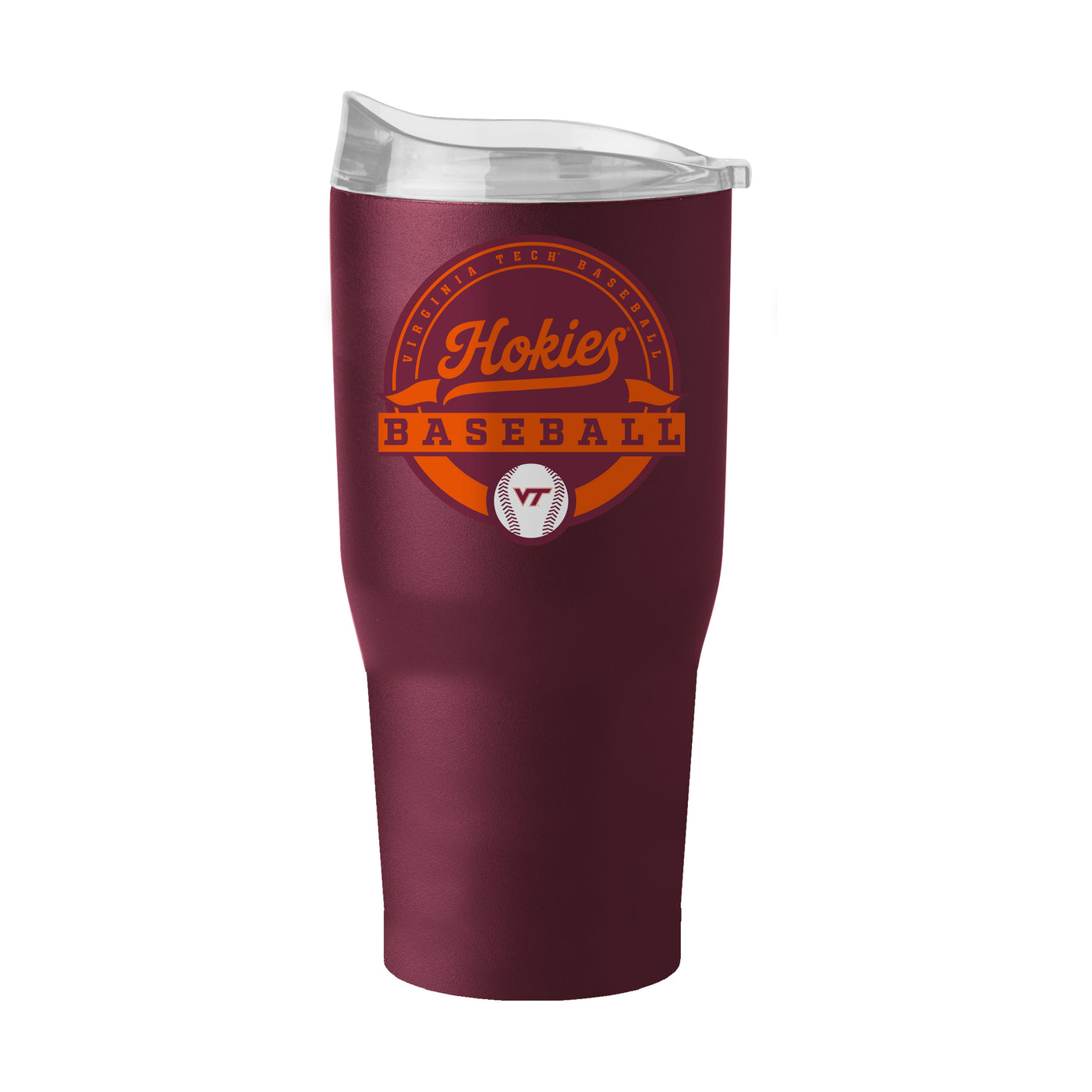 Virginia Tech Baseball 30oz Powder Coat Tumbler