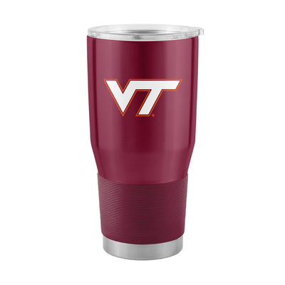 Virginia Tech 30oz Burgundy Full Color Gameday Stainless Tumbler - Logo Brands