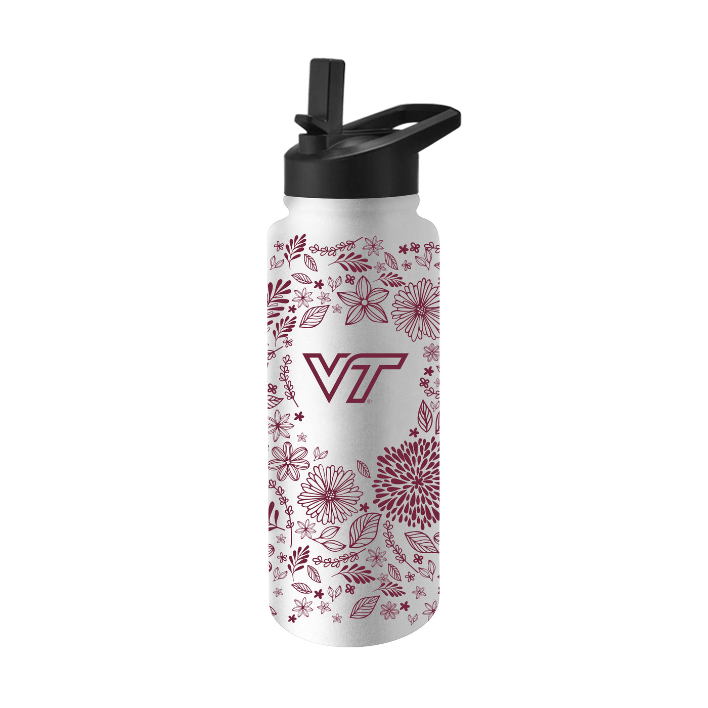 Virginia Tech 34oz Botanical Quencher Bottle