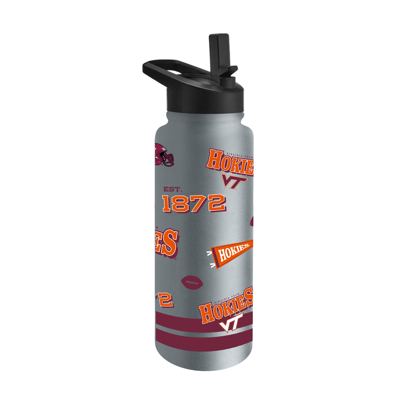 Virginia Tech 34oz TJX Native Quencher Bottle