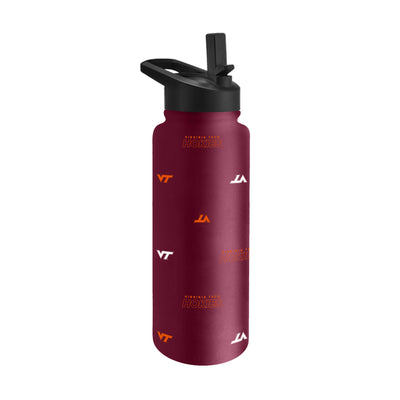 Virginia Tech 34oz Step And Repeat Quencher Bottle