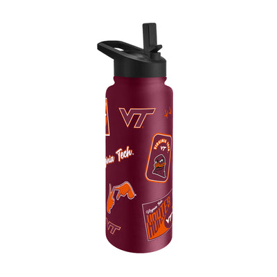 Virginia Tech 34oz Dreamweave Quencher Bottle