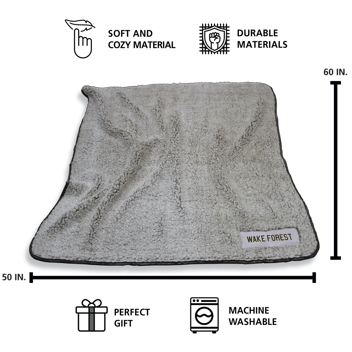 Wake Forest Frosty Fleece - Logo Brands