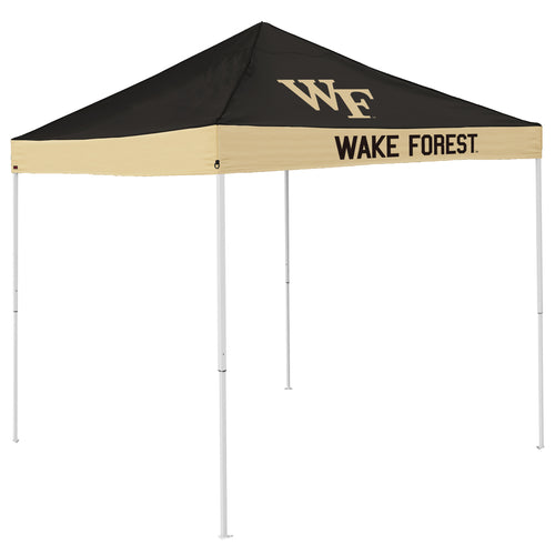 Wake Forest Economy Canopy shelter by Logo Brands, featuring a sturdy frame and fabric cover for outdoor shade and protection.