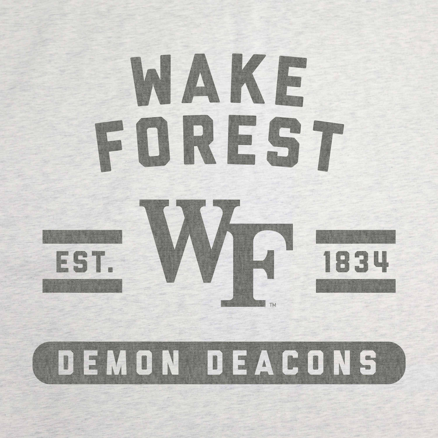 Wake Forest Oatmeal Sweatshirt Blanket