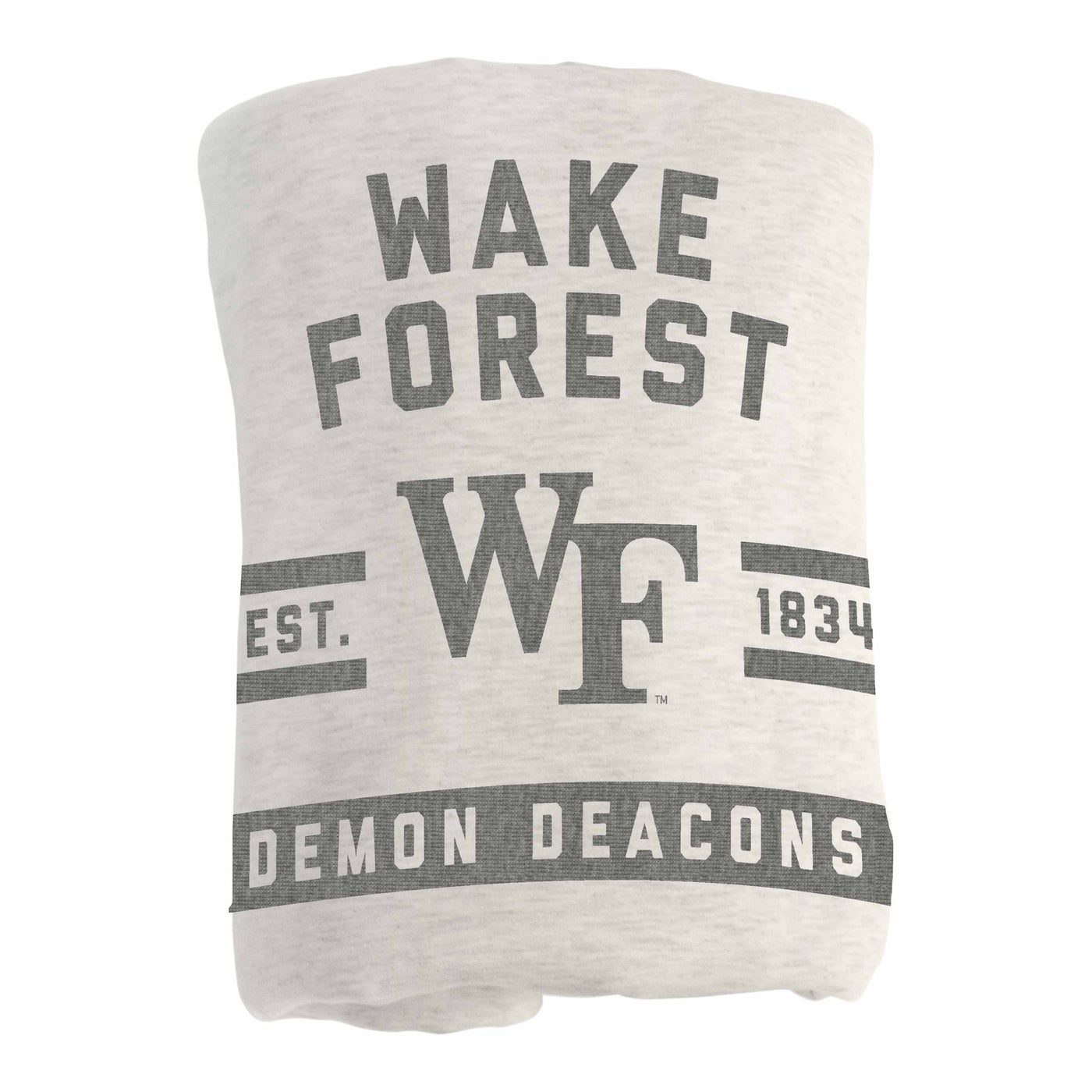 Wake Forest Oatmeal Sweatshirt Blanket