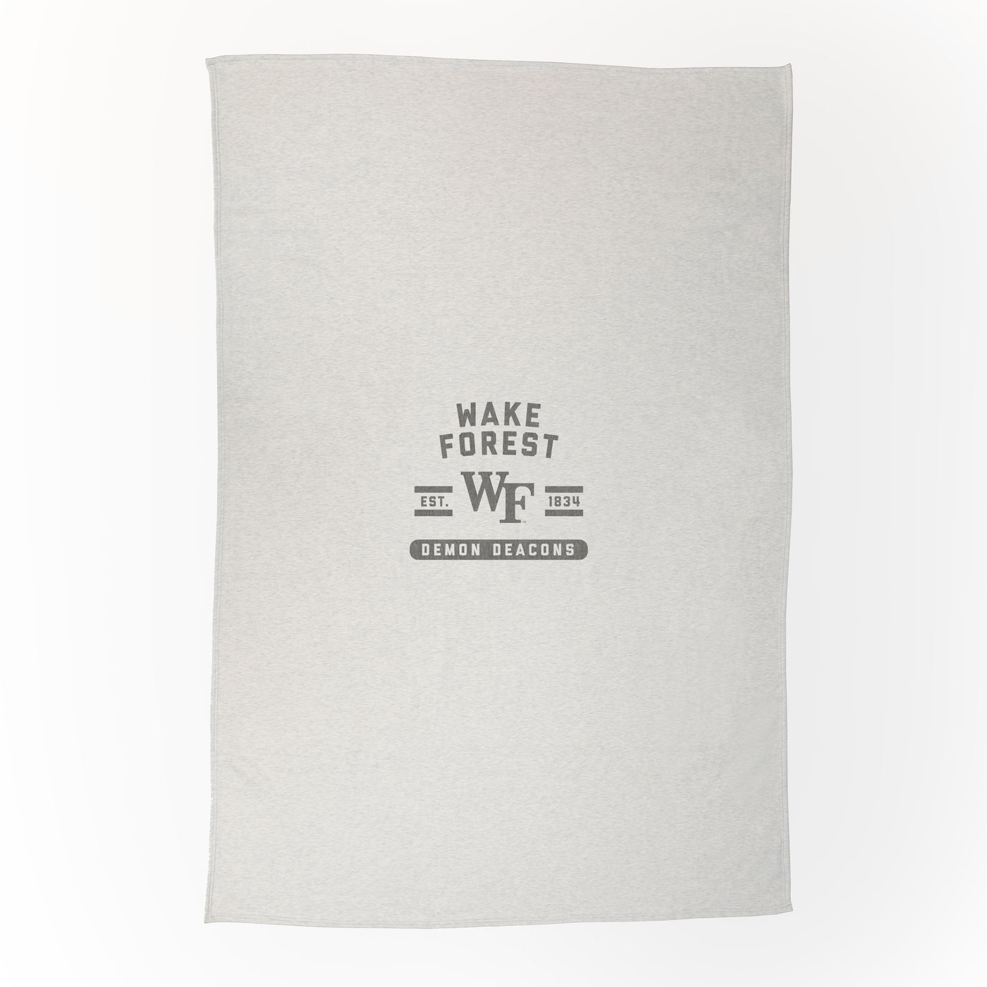 Wake Forest Oatmeal Sweatshirt Blanket