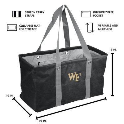 Wake Forest Picnic Crosshatch Caddy