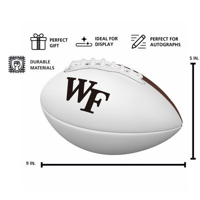 Wake Forest  Mini Size Autograph Football
