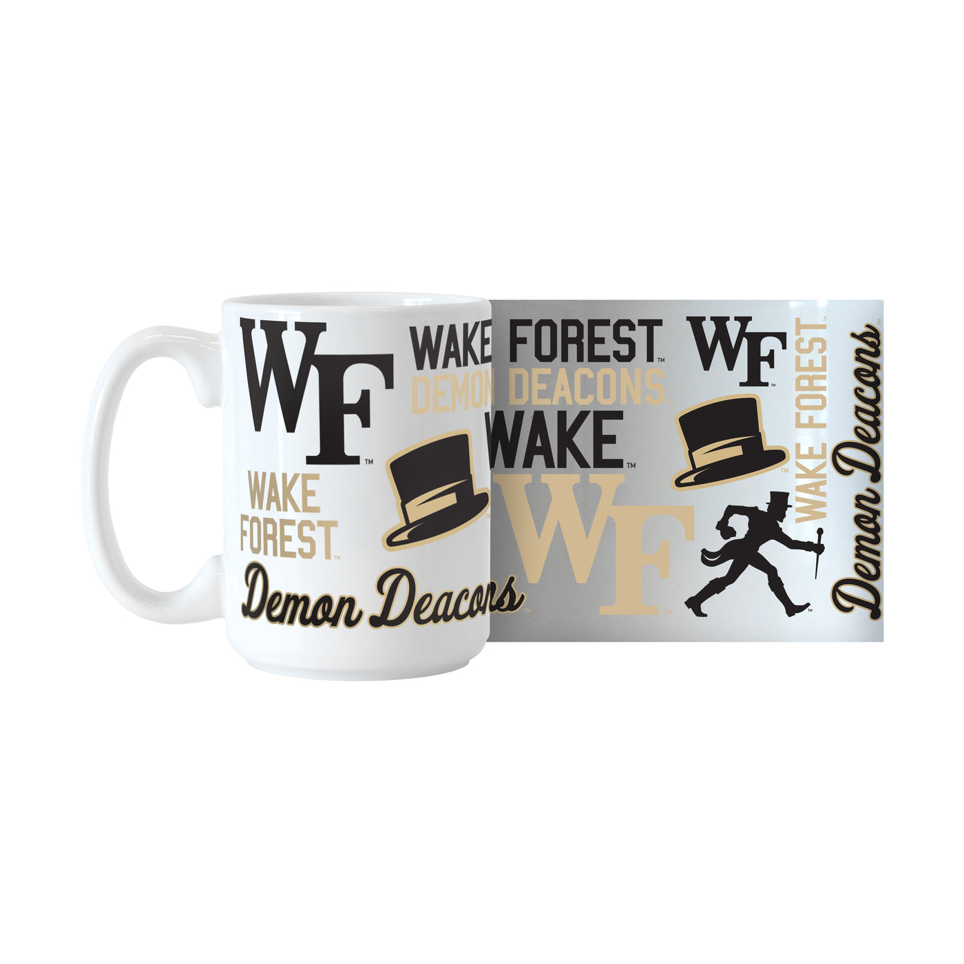 Wake Forest 15oz Spirit Sublimated Mug