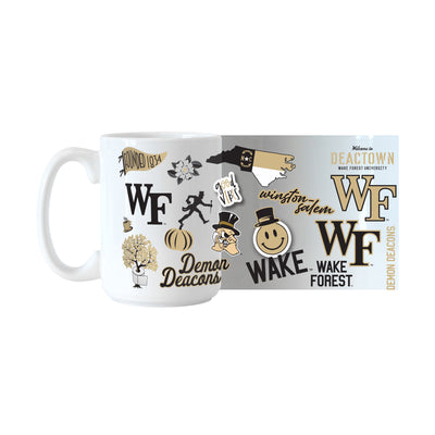 Wake Forest 15oz Native Sublimated Mug