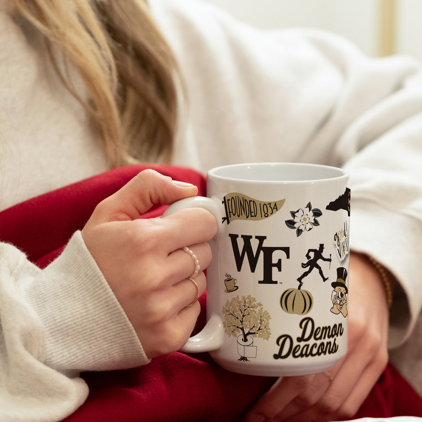 Wake Forest 15oz Native Sublimated Mug