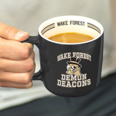 Wake Forest 15oz Stripe Mug