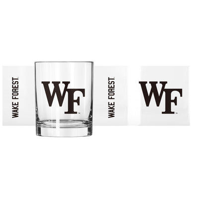 Wake Forest 14oz Gameday Rocks Glass