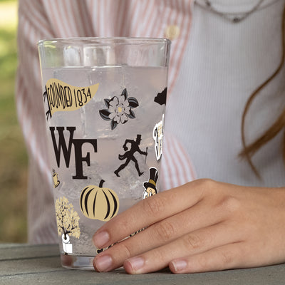 Wake Forest 16oz Native Pint Glass