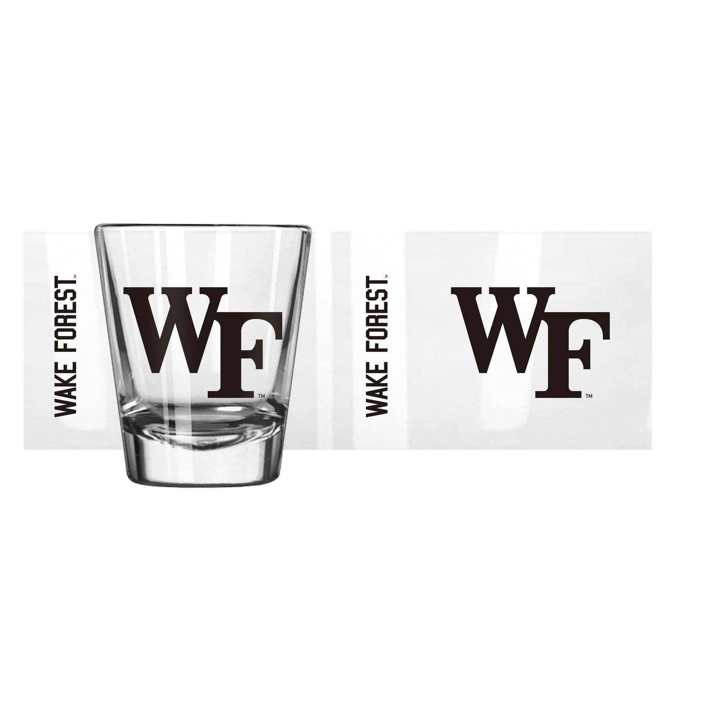 Wake Forest 2oz Gameday Shot Glass