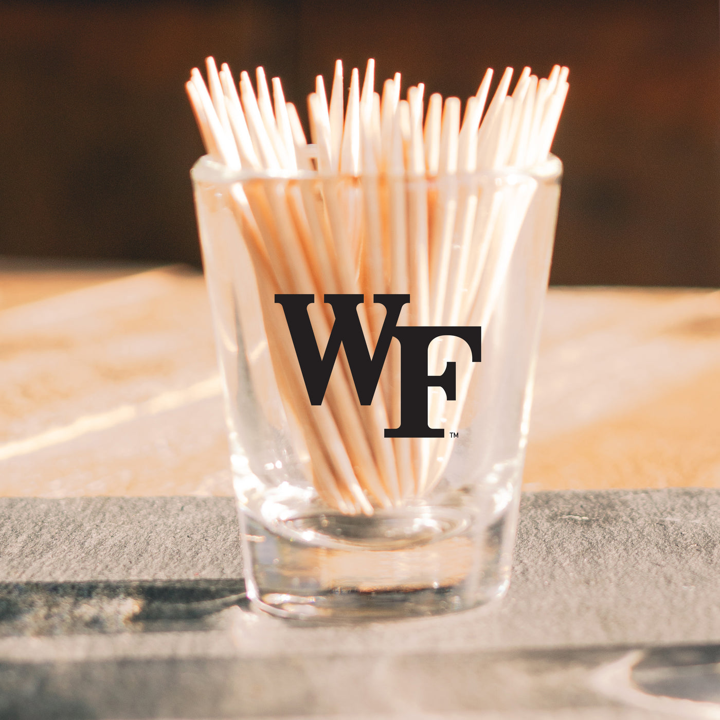 Wake Forest 2oz Gameday Shot Glass