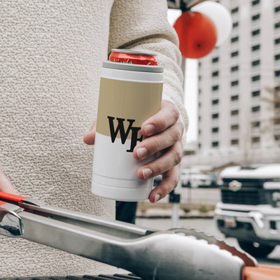 Wake Forest 12oz Colorblock Slim Can Coolie