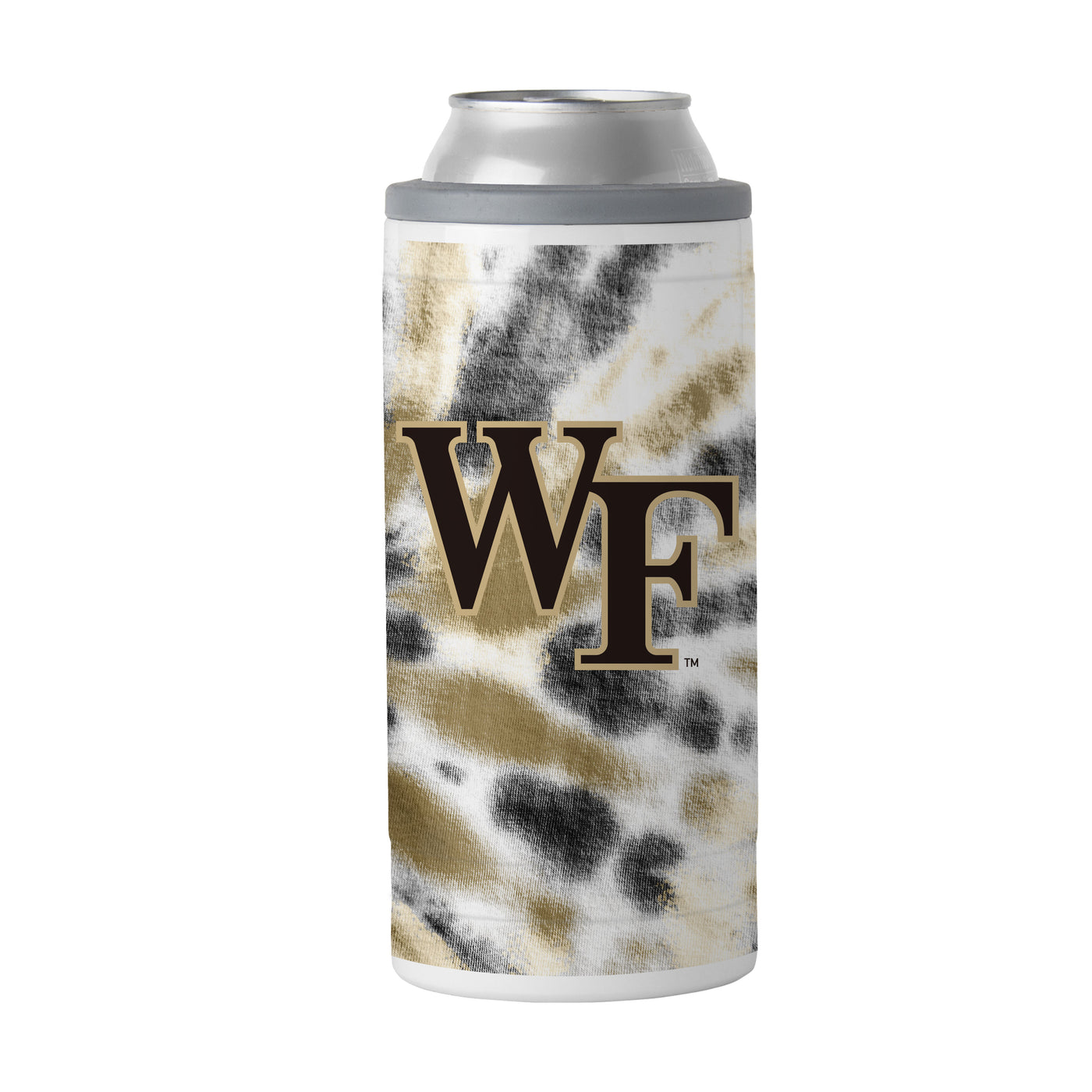 Wake Forest 12oz Tie Dye Slim Can Coolie