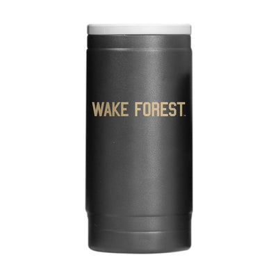 Wake Forest 12oz Flipside Powdercoat SlimCan Coolie
