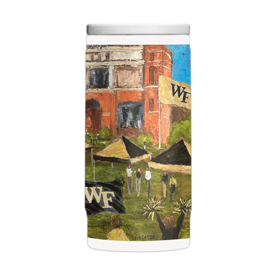 Wake Forest 12oz Collector Powder Coat Slim Can Coolie