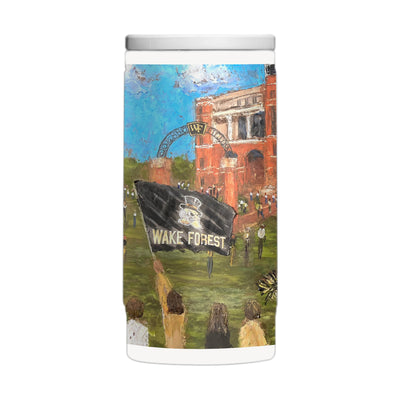 Wake Forest 12oz Collector Powder Coat Slim Can Coolie