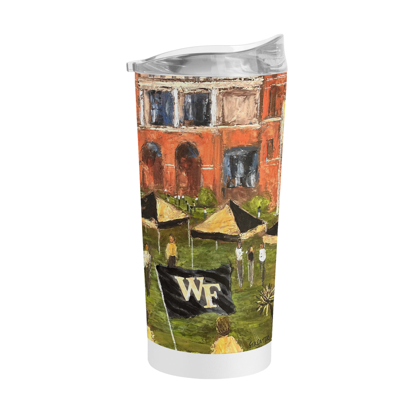 Wake Forest 20oz Collector Powder Coat Tumbler