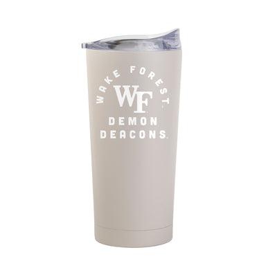 Wake Forest 20oz Archway Sand Powder Coat Tumbler