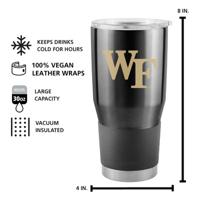 Wake Forest 30oz Gameday Stainless Tumbler