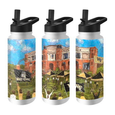 Wake Forest 34oz Collector Quencher Bottle - Logo Brands