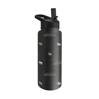 Wake Forest 34oz Step And Repeat Quencher Bottle