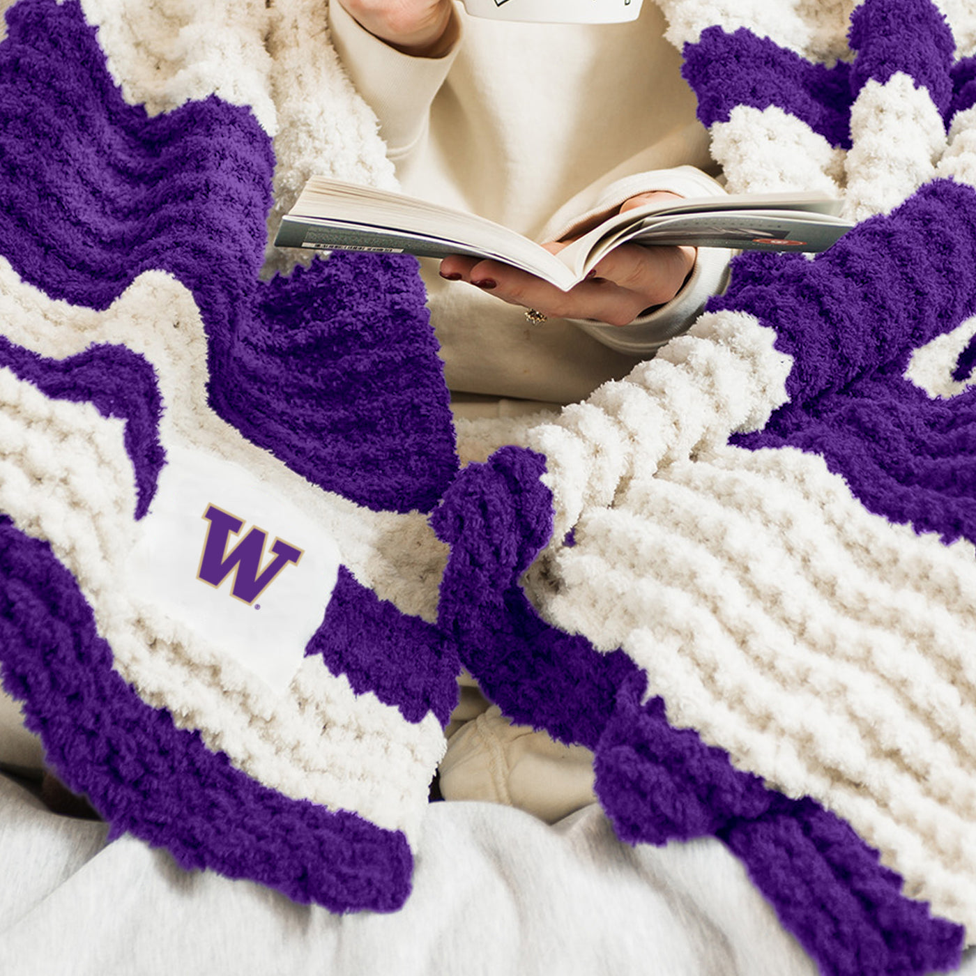 Washington Cable Knit Throw 50x60