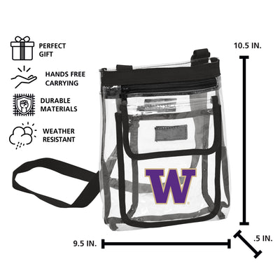 Washington Gameday Clear Crossbody