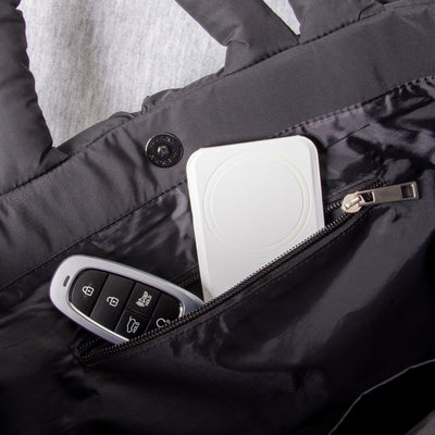 Washington Puff Black Tote
