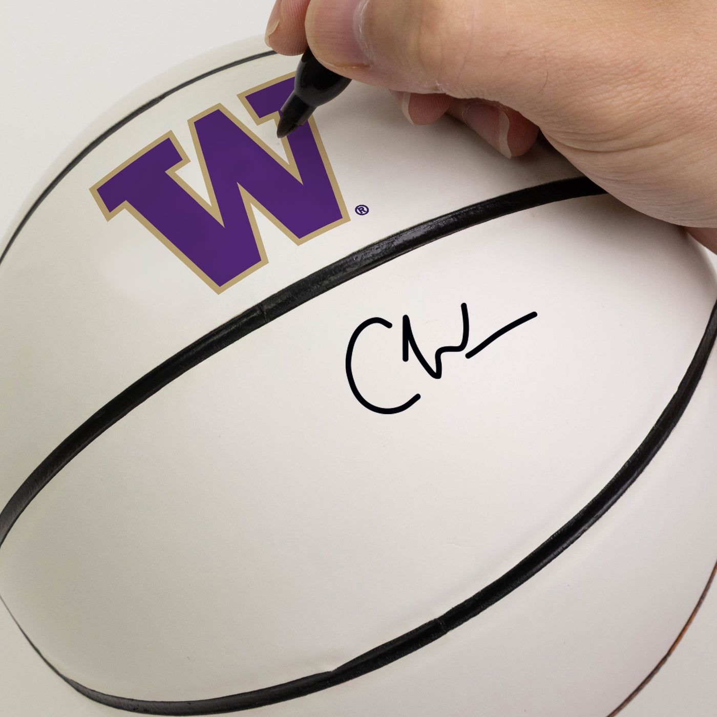 Washington Mini Size Autograph Basketball
