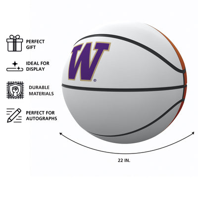 Washington Mini Size Autograph Basketball