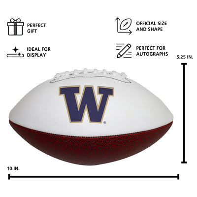 Washington Official-Size Autograph Football