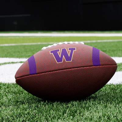 Washington Team Stripe Official-Size Composite Football