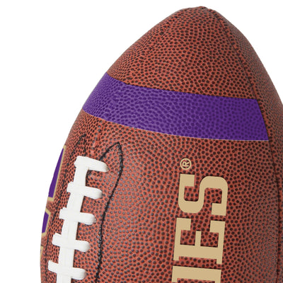 Washington Team Stripe Official-Size Composite Football