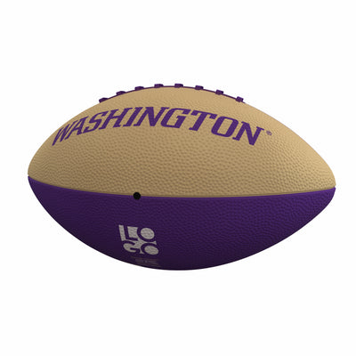 Washington Pinwheel Junior Size Rubber Football