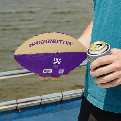 Washington Pinwheel Junior Size Rubber Football