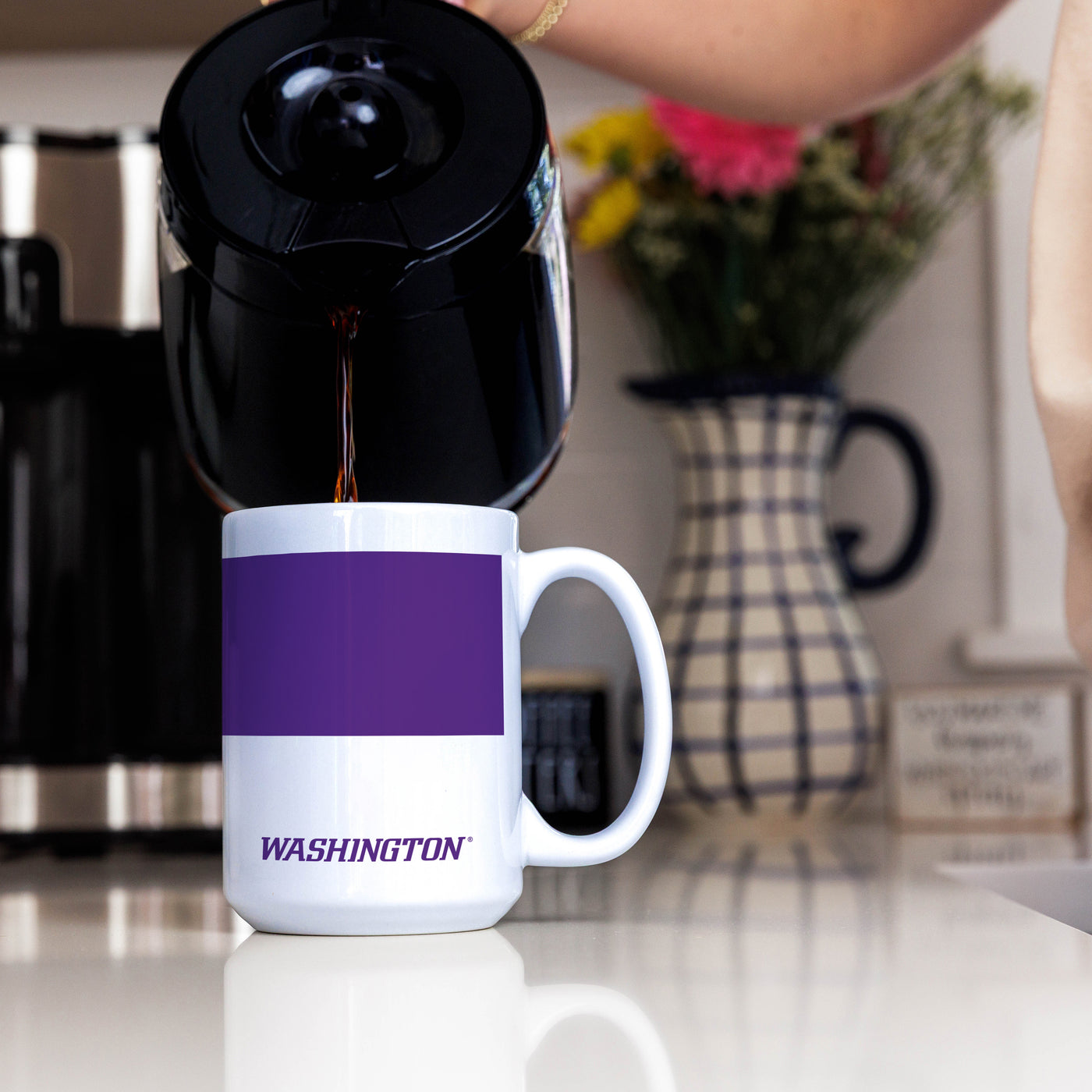 Washington 15oz Colorblock Sublimated Mug