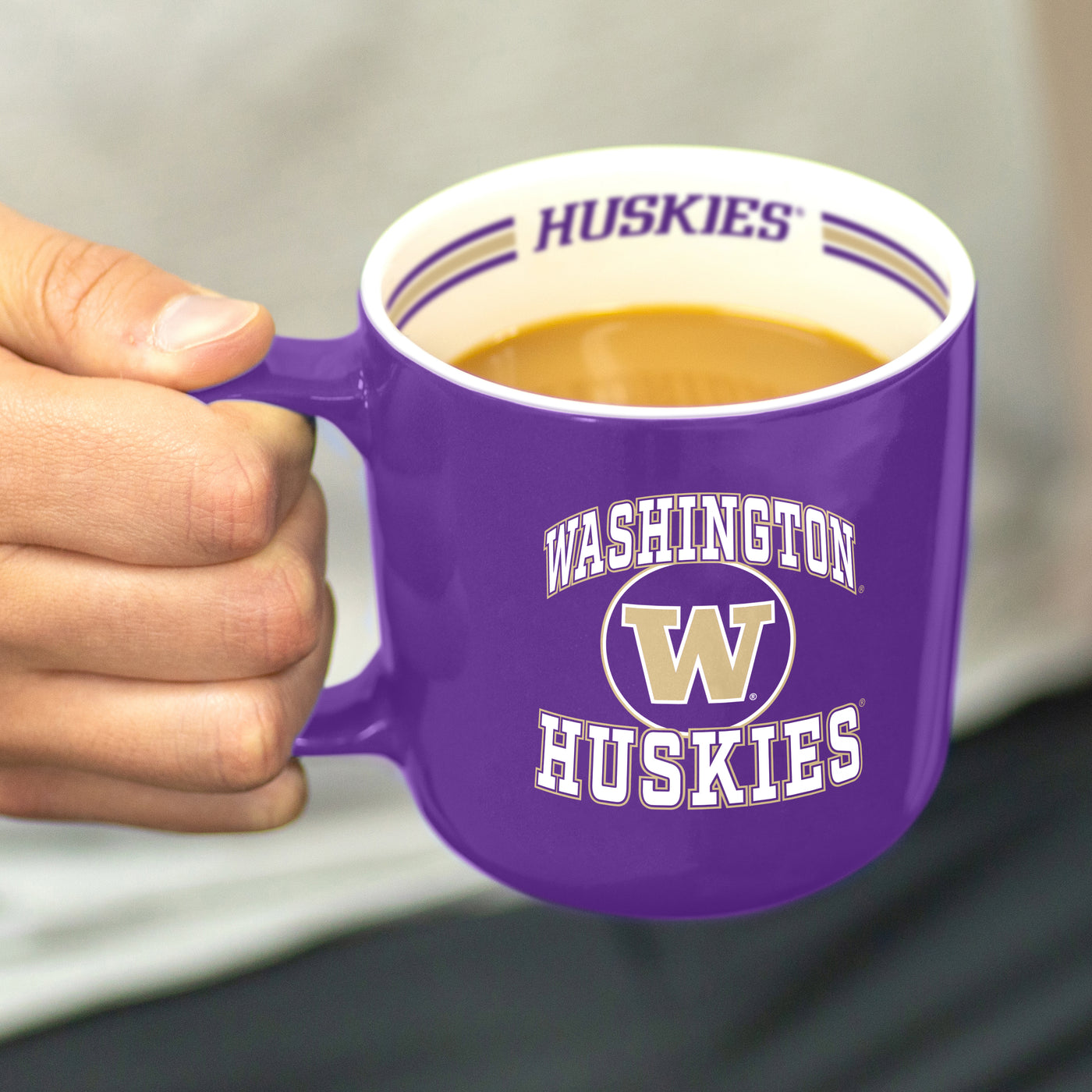 Washington 15oz Stripe Mug